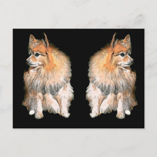 Cartão Postal De Festividades Pom Waiting On Santa #2