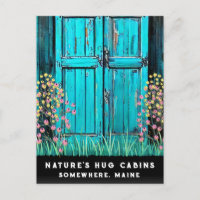 *~* Porta de madeira em dificuldades envelhecida A