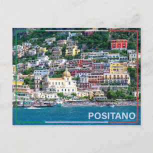 Cartão Postal De Festividades Positano - Itália