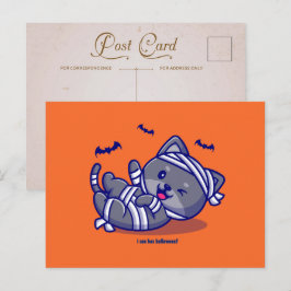 Cartão Postal De Festividades Posso Ter Halloween?