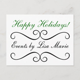 Cartão Postal De Festividades Postais de Festas de Fim de Ano