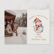 Prática de Natal com aquarela personalizada