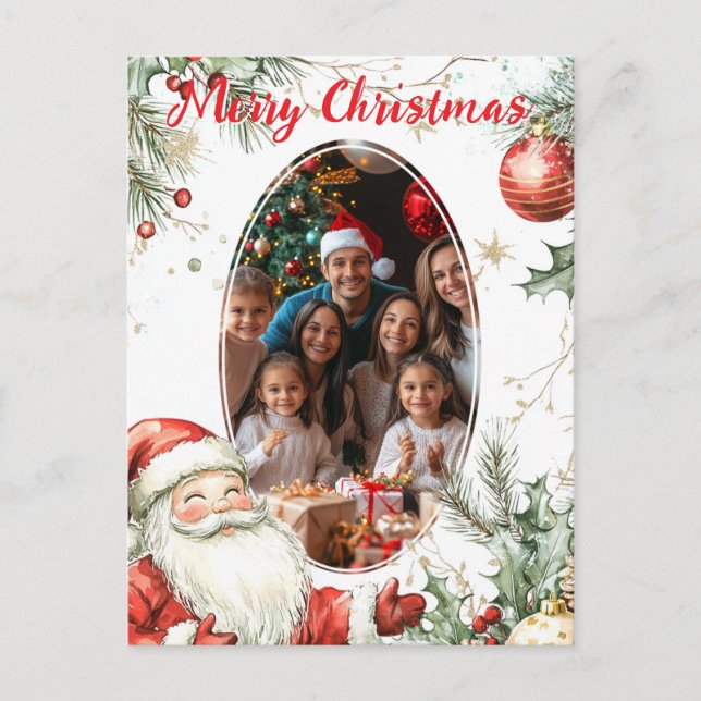 Cartão Postal De Festividades Quadro de memórias de feliz (Frente)