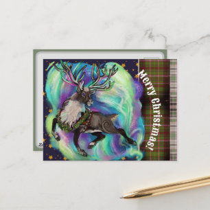 Cartão Postal De Festividades Quando Reindeer Fly