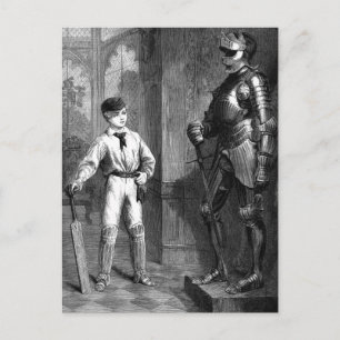 Cartão Postal De Festividades Que jogador de wicketkeeper ele faria