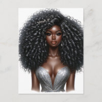 Rainha Negra melanina Bela Americana Sista