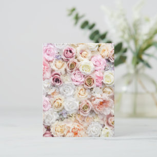 Cartão Postal De Festividades Ramalhetes de Rosas 1