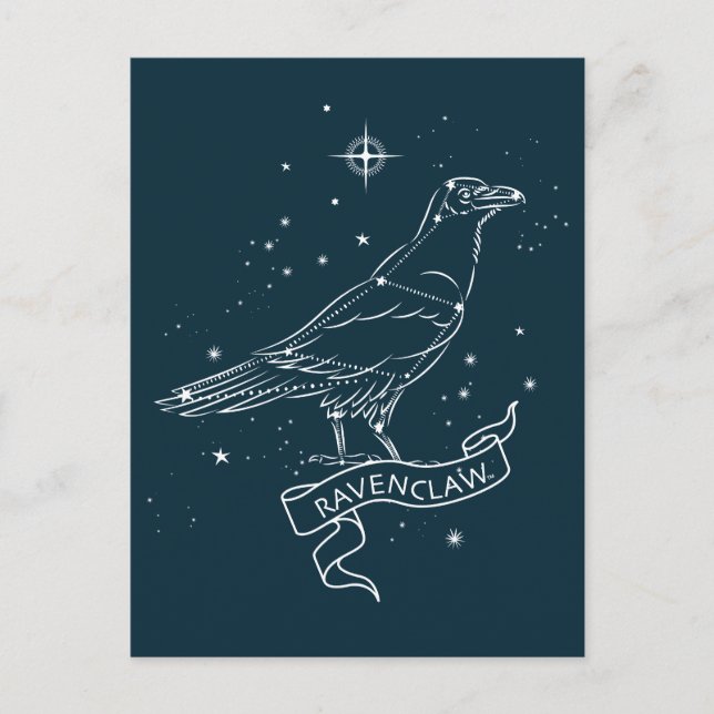 Cartão Postal De Festividades RAVENCLAW™ Constellation Graphic (Frente)