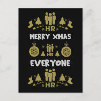 Recursos Humanos Papais noeis Feios Presentes Xmas