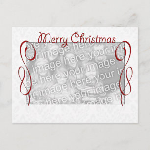 Cartão Postal De Festividades Red White Felry Natal