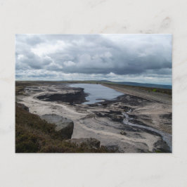 Cartão Postal De Festividades Reservatório de Warland: Águas Tranquilas da Terra