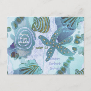 Cartão Postal De Festividades Restaurar, Reabastecer, Refrescar