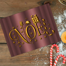 Rosa de Natal Moderna Dourado