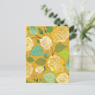 CARTÃO POSTAL DE FESTIVIDADES ROSAS 7