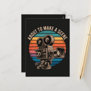 Cartão Postal De Festividades Roteirista de Curta-Metragem Realizador de Cinema