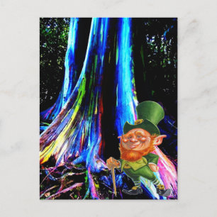 CARTÃO POSTAL DE FESTIVIDADES RUAS. PATRICK DAY LEPRECHAUN