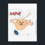 Cartão Postal De Festividades s11 Salto de Gato em Hanukkah Dradle<br><div class="desc">Muito divertido desde que não seja um córrego.</div>