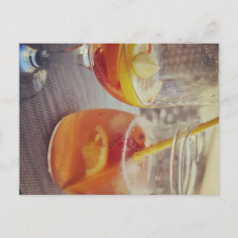 Cartão Postal De Festividades Sangria and Sunshine