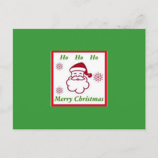 Cartão Postal De Festividades Santa Christmas Postcard