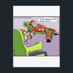 Cartão Postal De Festividades Santa In Therapy Funny Christmas Gifts & Tees<br><div class="desc">You are viewing a Rick London cartoon gifts, tees, or collectibles titled "Santa In Therapy". We are honored you visited us. Here you will find award-winning cartoons by the team of Londons Times Cartoons, ranked #1 offbeat cartoon on Google since 2005 We offer the funniest highest quality tees, mugs, mouse...</div>