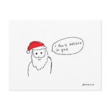 santa postcard