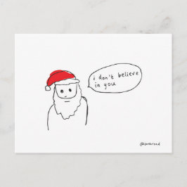 Cartão Postal De Festividades santa postcard