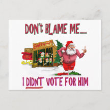 Santa w/Elves for Rent/Political Joke
