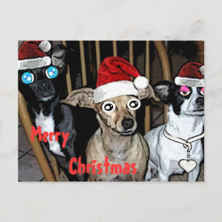CARTÃO POSTAL DE FESTIVIDADES SANTA'S HELPERS
