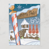 Santa's workshop at the North Pole