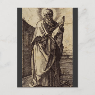 Cartão Postal De Festividades Santo Paulo Apóstolo - Arte Clássica Sacra