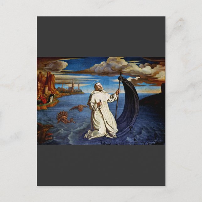 Cartão Postal De Festividades Santo Raymond de Penyafort (Frente)