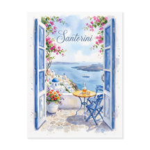 Santorini Grécia Viagem Vintage