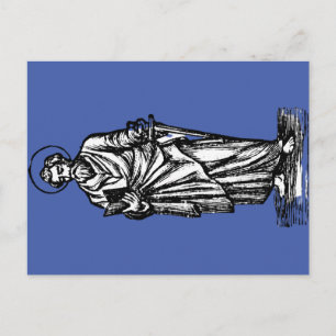 Cartão Postal De Festividades São Paulo Apóstolo com Espada Arte Sacra