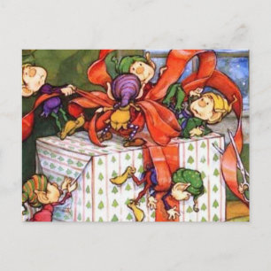 Cartão Postal De Festividades Saudação de Cartão de Posto Feriado