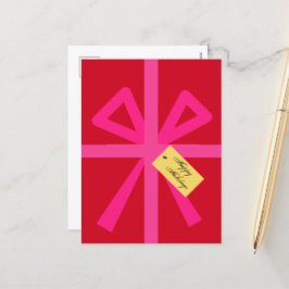 Cartão Postal De Festividades Saudações de Negócios Personalizadas do Realtor Mo