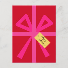 Cartão Postal De Festividades Saudações de Negócios Personalizadas do Realtor Mo