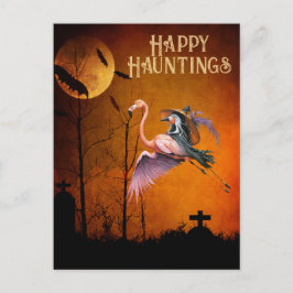 Cartão Postal De Festividades Saudações Divertidas de Halloween