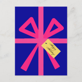 Cartão Postal De Festividades Saudações Modernas de Negócios Personalizadas pelo