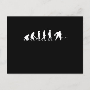 Cartão Postal De Festividades Se o hóquei fosse fácil, eles chamariam de sua mãe