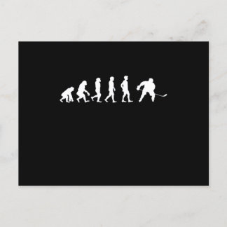 Cartão Postal De Festividades Se o hóquei fosse fácil, eles o chamariam de sua m