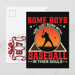 Cartão Postal De Festividades Seis Sete Meme Viral Edição de Beisebol do Dia dos