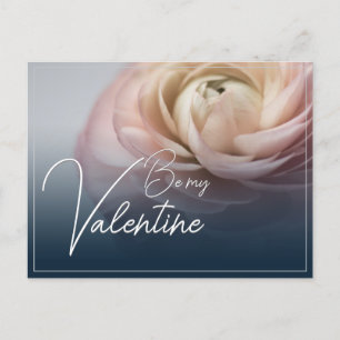 Cartão Postal De Festividades Seja Meu Namorado – Com Grande Rosa Rosa