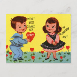Cartão Postal De Festividades Seja meu Namorados