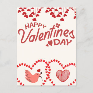 Cartão Postal De Festividades Seja meu Namorados: Um Dia do Amor e do Romance