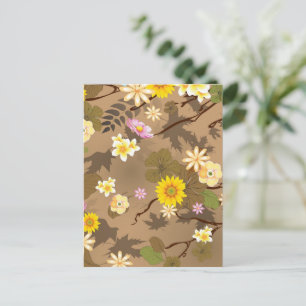 Cartão Postal De Festividades Selva Imaginária 2