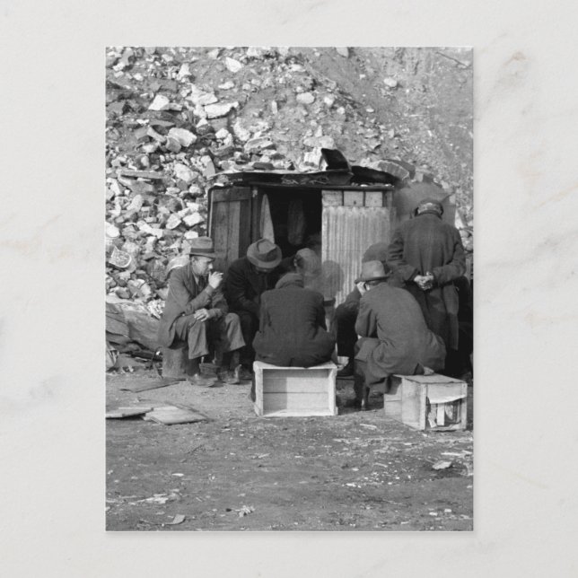 Cartão Postal De Festividades Sem-abrigo e desempregados 1938 (Frente)