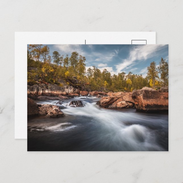 Cartão Postal De Festividades Senja Norway (Frente/Verso)