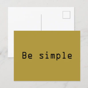 Cartão Postal De Festividades ser simples