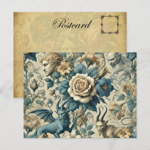 Cartão Postal De Festividades Serenada Gótica - Vitoriana Gótica