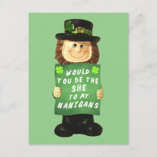 Cartão Postal De Festividades Shenanigans